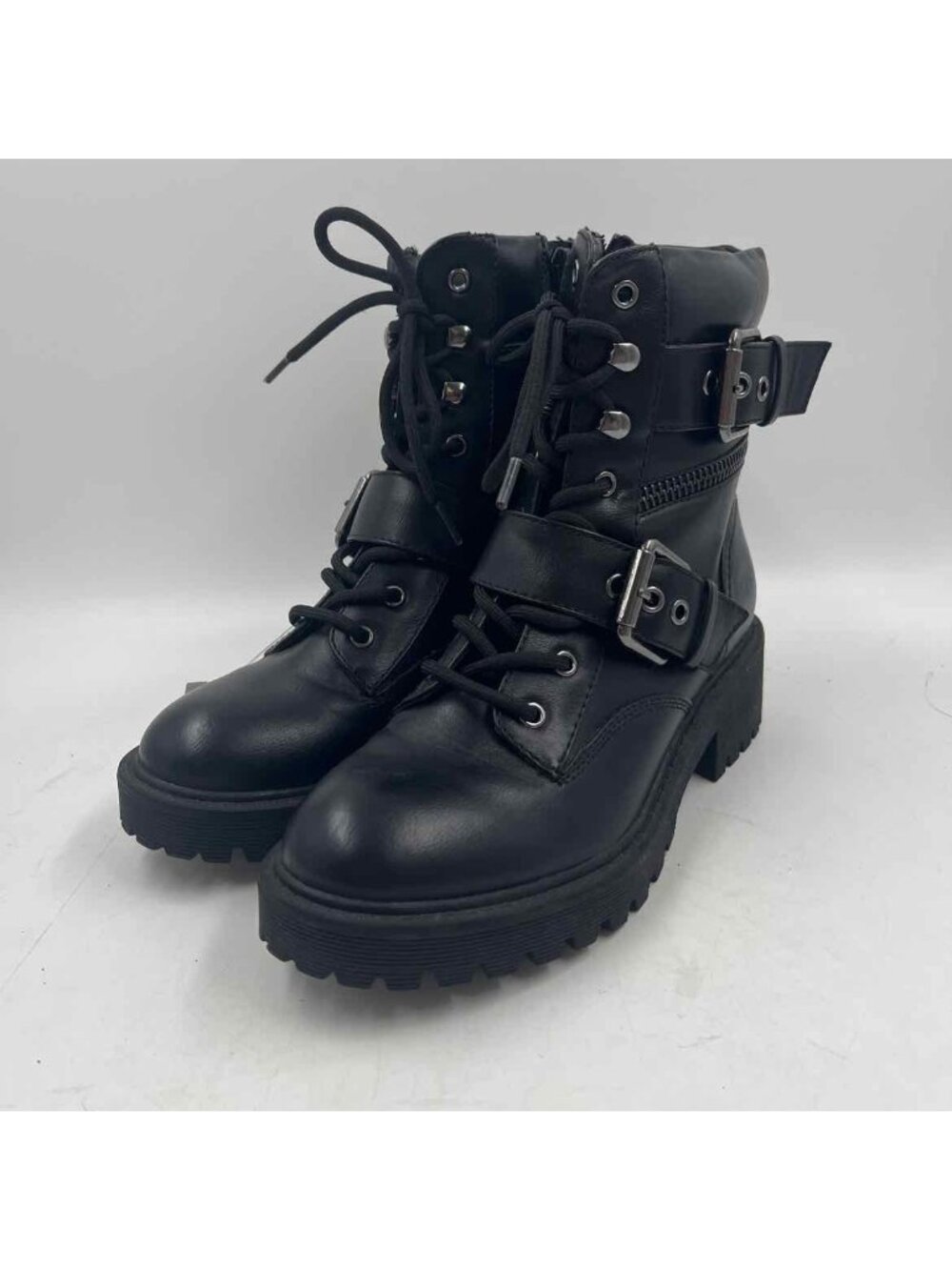 Guess Women's Shoe Size 6.5 Black Solid Boots